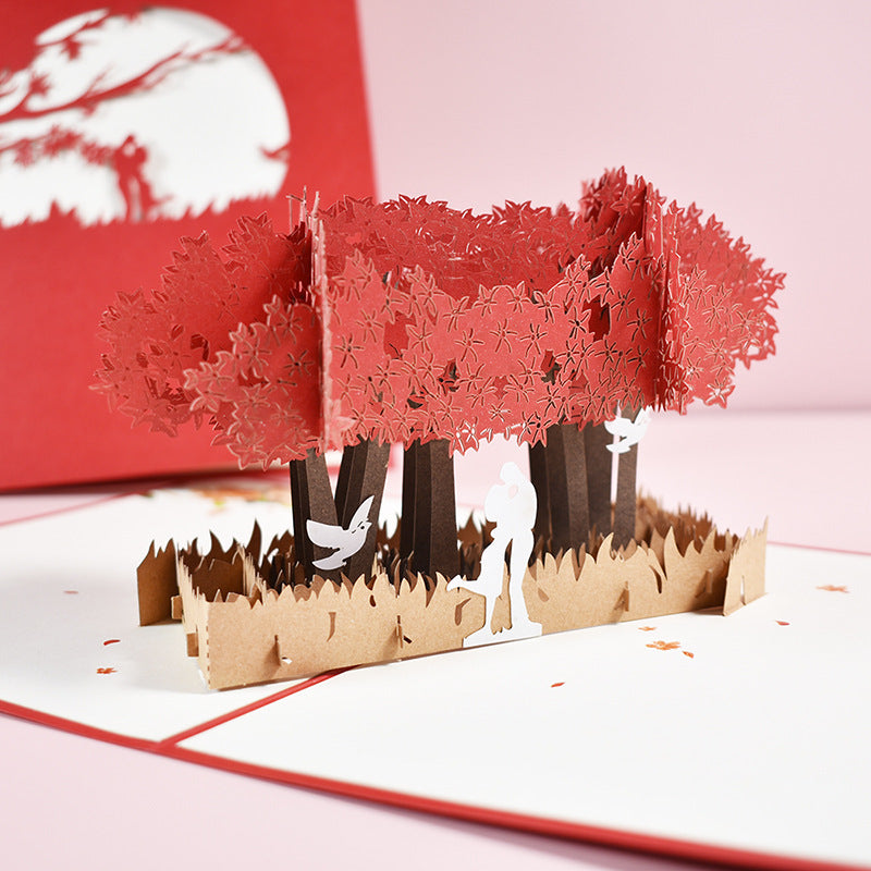 Tree of Love 3D Pop-Up Card