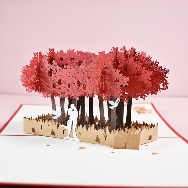 Tree of Love 3D Pop-Up Card