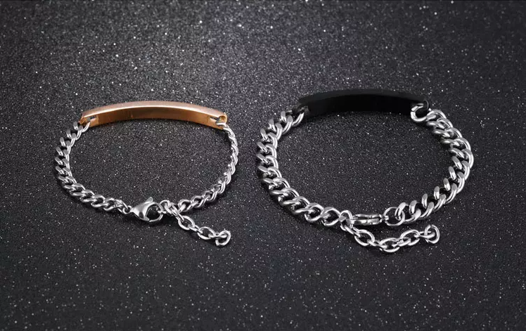 King & Queen Couples Bracelet Set