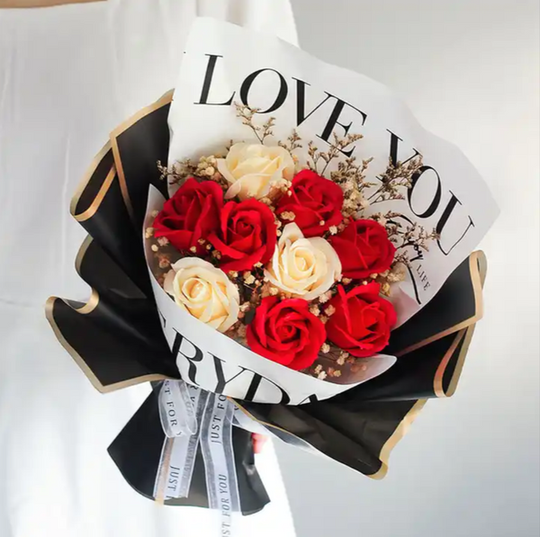 Paris Bouquet in Gift Bag
