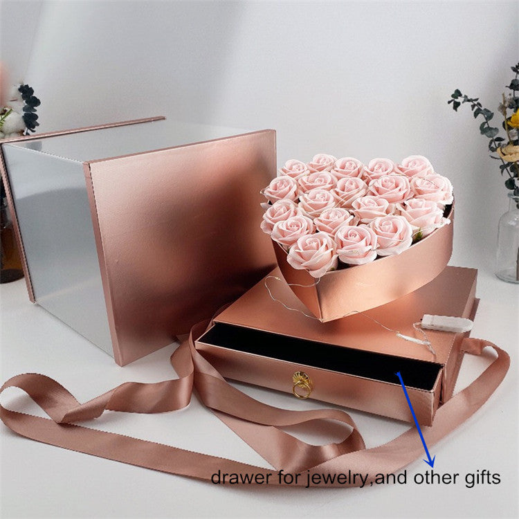 Giant Romantic Box with Storage Drawer