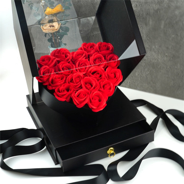 Giant Romantic Box with Storage Drawer